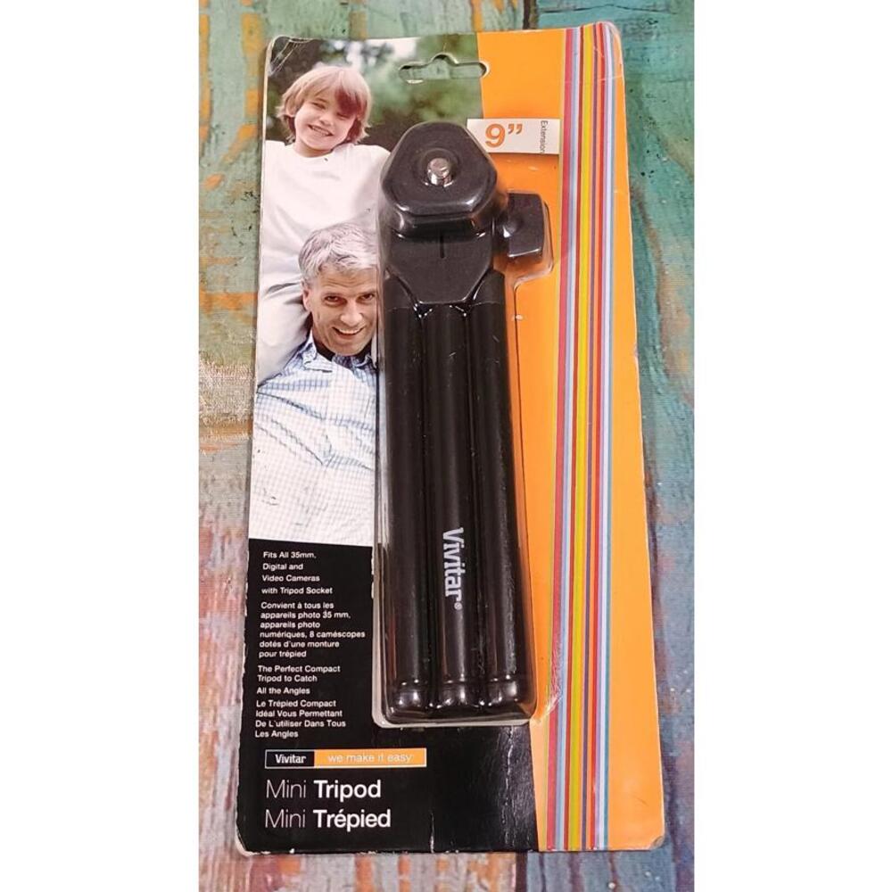 Vivitar Mini Tripod‎ 9" Compact Digital Camera Tripod
